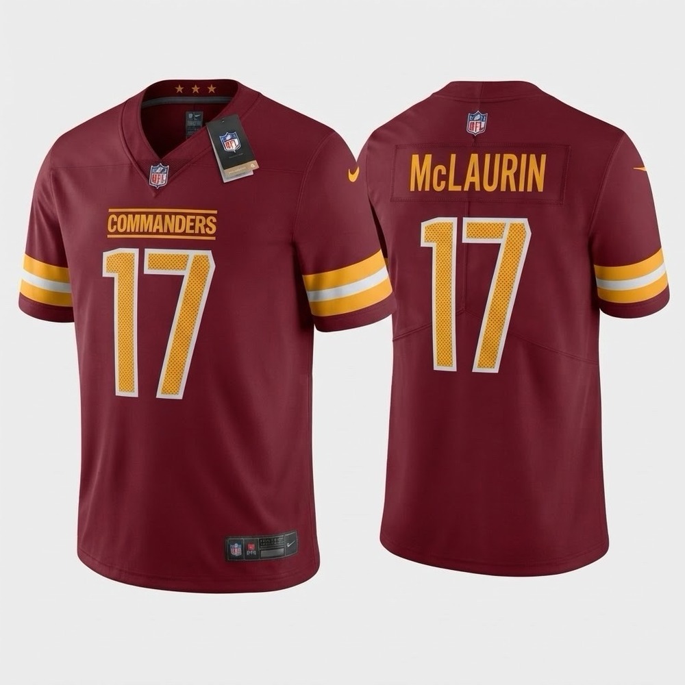 NEW Nike Terry McLaurin Washington Commanders #17 Youth XL Burgundy NFL Jersey